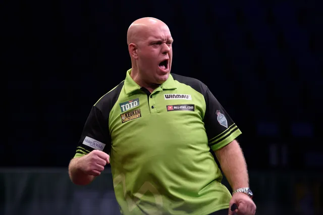 Michael van Gerwen verovert weektitel in Berlijn na kraker tegen tienersensatie Luke Littler