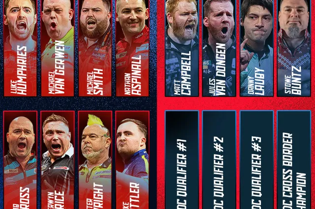 Michael van Gerwen, Luke Littler en zes andere wereldtoppers uitgenodigd voor US Darts Masters in New York