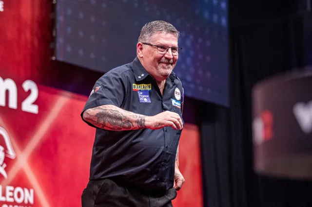 Gary Anderson ruimschoots aan de leiding van 180-klassement op Players Championship-circuit