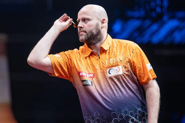 Christian Kist ondanks negendarter onderuit op WK Darts