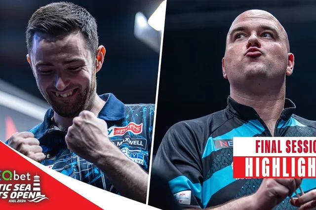 VIDEO: Hoogtepunten finalesessie van Baltic Sea Darts Open met negendarter en verrassende winnaar