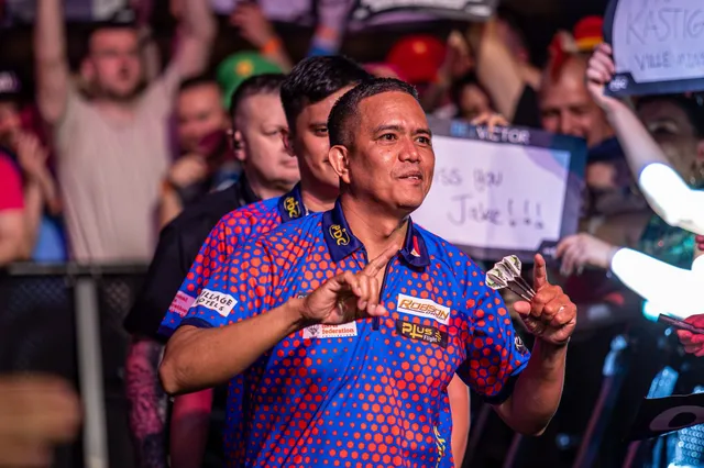 Filipijnen knikkeren Singapore uit Singapore uit World Cup of Darts en dwingen knock-outduel met Belgisch duo af