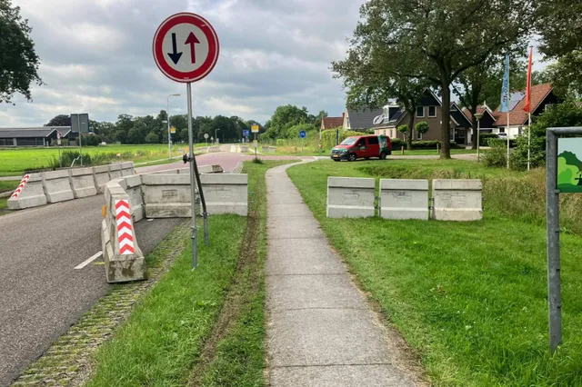 Onderzoek Slenkenweg in de Wijk afgerond, blokkade wordt weggehaald