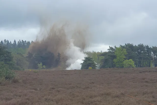 Oorlogsbom op Holtingerveld onschadelijk gemaakt