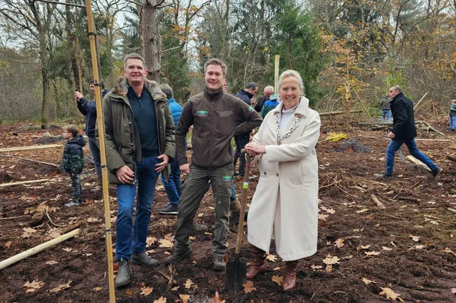 Boomplantdag bij Westerbergen is voorbode van nog grotere groene feestdag