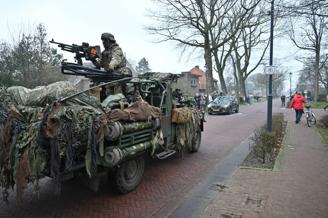 Vierdaagse militaire oefening Falcon Spring in De Wolden