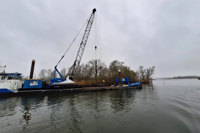Herstel steiger Benedenste Jannezand gestart dankzij Biesbosch Vaantje