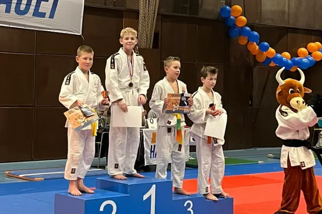 Succesvol 500 punten toernooi voor judoka’s in Terheijden