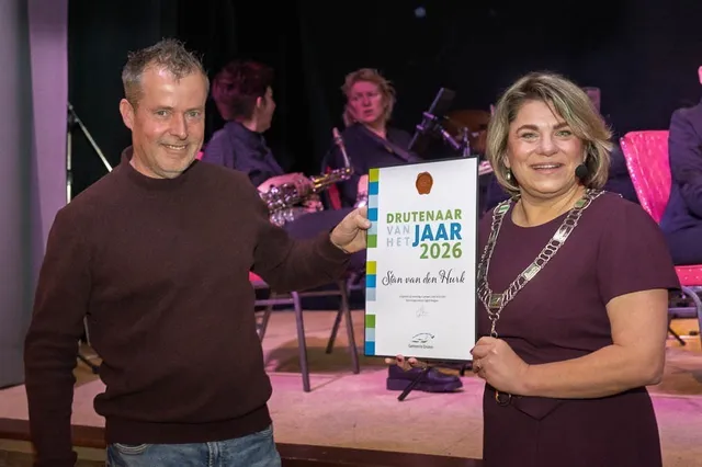 Stan van den Hurk Drutenaar van het Jaar