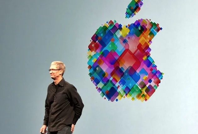 een uur durende koffiedate met tim cook