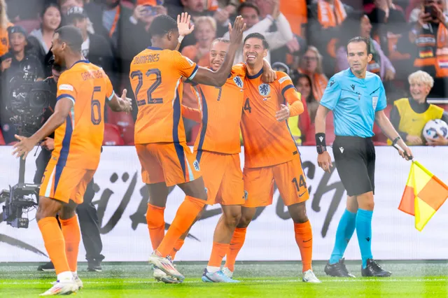 Nederland vecht in Johan Cruijff ArenA naar een punt tegen de Duitsers