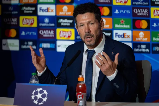 Diego Simeone daagt persruimte uit na 'discutabele' penalty van Atlético Madrid