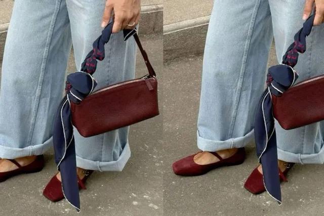 Deze bordeauxrode ballerina’s van COS zijn dé must-have voor de lente