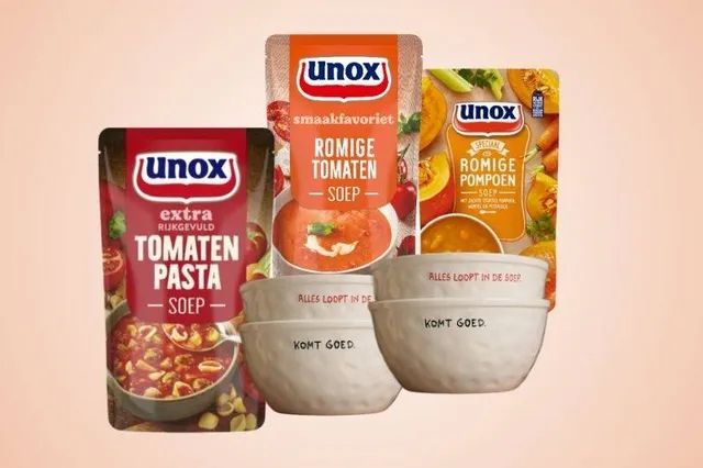 Sparen maar! Albert Heijn komt met soepkommen van Anna + Nina met Unox