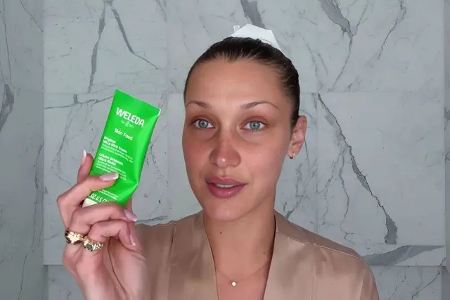 Bella Hadid skincare creme