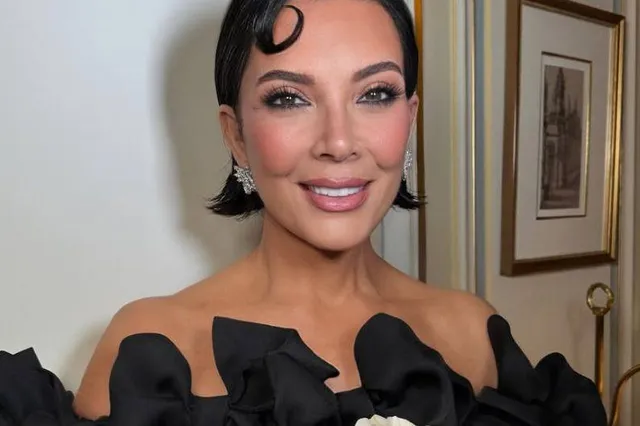 Kris Jenner's jonge uiterlijk