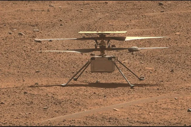 NASA deelt unieke beelden van Mars dankzij de Ingenuity-copter