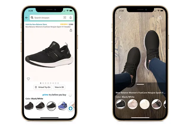 Amazon komt met überchille feature om digitaal schoenen te passen: Amazon Try-on