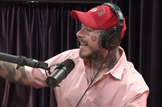 Post Malone en Joe Rogan maken diepgaande en hilarische podcast na het nemen van paddo's