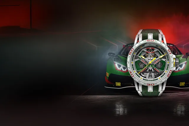 Het perfecte horloge bij jouw Lamborghini Huracán is deze Roger Dubuis