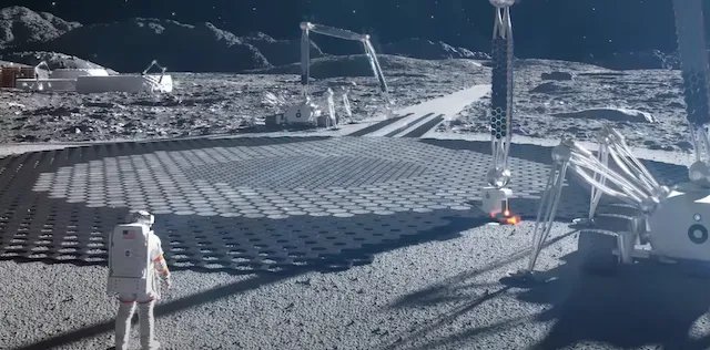NASA gaat huizen bouwen op de maan