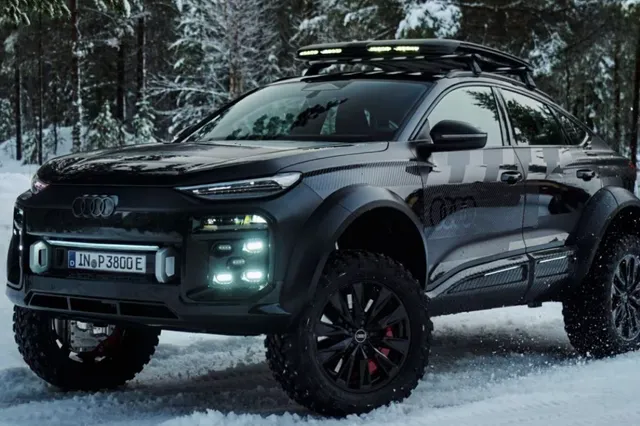 De Audi Q6 e-tron Offroad Concept is de wagen waar je letterlijk nieuwe wegen mee inslaat
