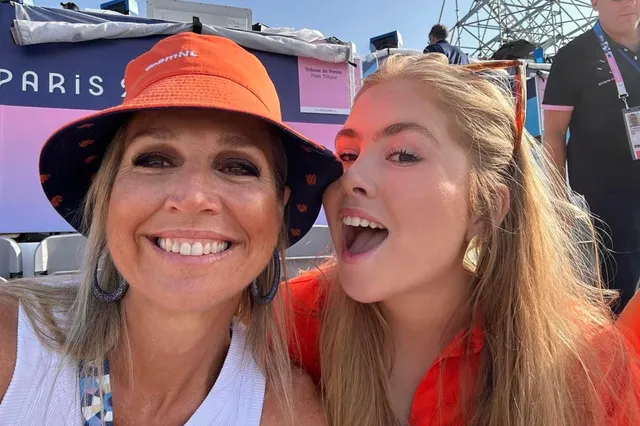 Beelden van nieuwjaarsfeest Amalia en Alexia gelekt