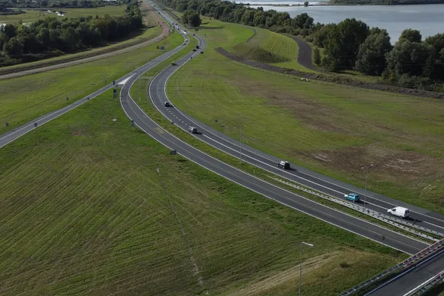 Verbetering berm van de N59: 5 nachtelijke afsluitingen