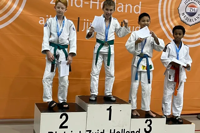 Bas van der Waart Districtskampioen Judo!