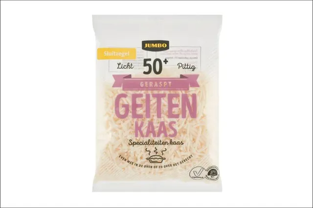 Terugroepactie voor Jumbo geraspte geitenkaas