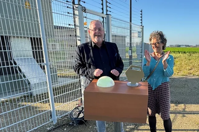 Energieopslag bij Windpark Piet de Wit II in Ooltgensplaat