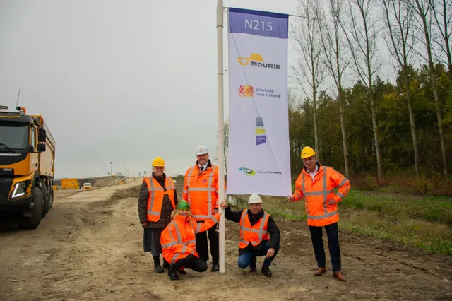Werkzaamheden N215 bij Nieuwe-Tonge in volle gang