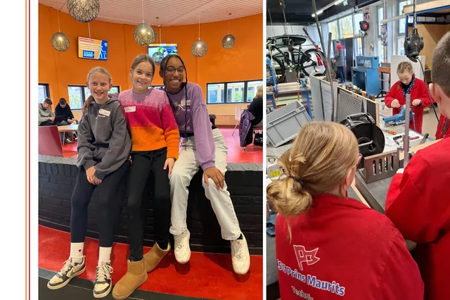 Groep 8-leerlingen maken kennis met de middelbare school