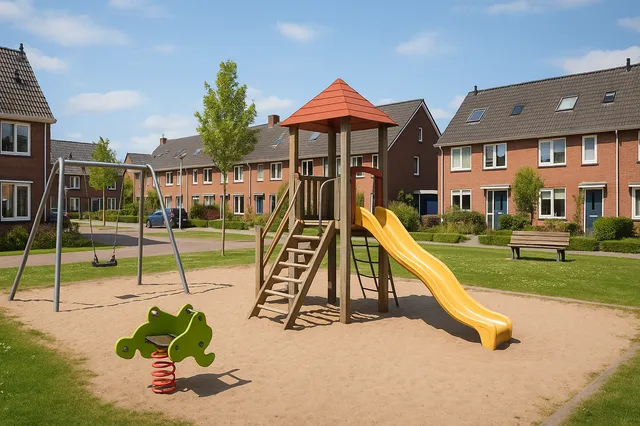 Zoveel speelgelegenheid is er op het eiland