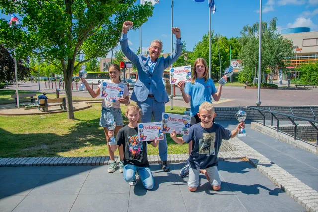 4 Leerlingen cum laude geslaagd voor verkeersexamen