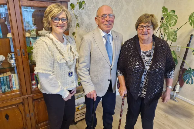 Echtpaar Coolbergen-Van Otzel 60 jaar getrouwd