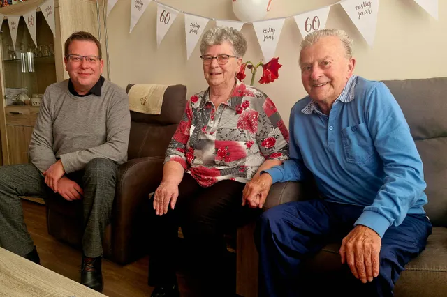 Diamant huwelijk voor familie Van Peperstraten