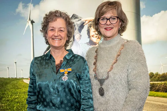 Koninklijke onderscheiding voor Monique Sweep