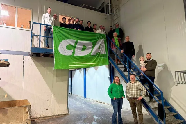 CDA in gesprek met jonge boeren tijdens ontbijt in Herkingen