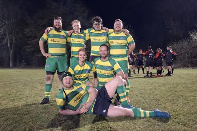 Oude Meesters spelen social rugbywedstrijd op Goeree-Overflakkee