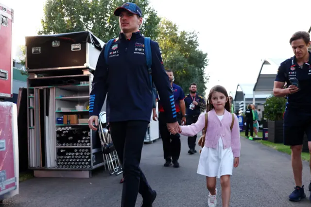 Verstappen sees Penelope setting purple laps: 'I can't do that anymore'