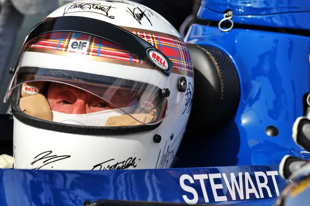 WATCH: Jackie Stewart drives his Tyrrell 006 around Bahrain