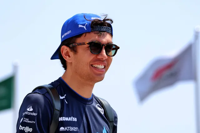 Albon jokes about return flight with Verstappen: 'I'll sleep on that plane'
