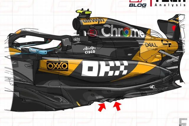 F1 Tech | Hoe Norris dankzij slimme set-up rondenlang achter Verstappen kon rijden