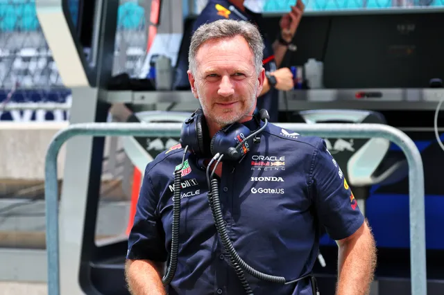 Horner lovend over kersvers vader Verstappen: 'Een ongelooflijke prestatie'