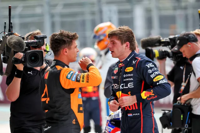 Norris is 'not thinking clearly' when he battles Verstappen