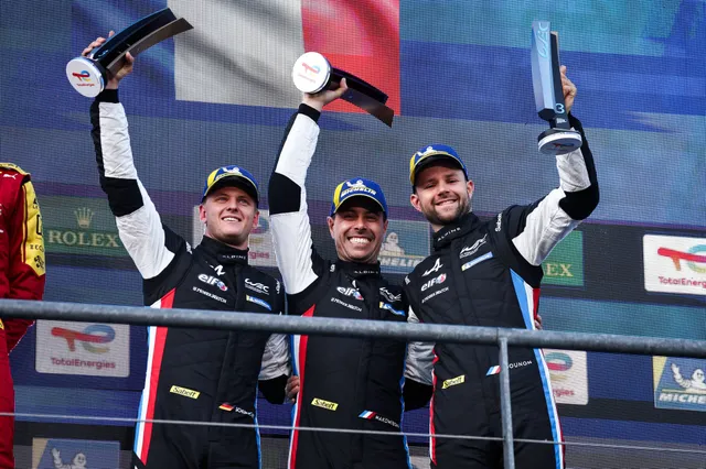 Mick Schumacher scores heartfelt WEC podium in Belgium 30 years after father Michael wins Grand Prix