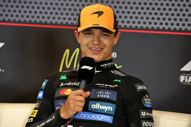 Norris ziet jeugddroom realiteit worden na zenuwslopende race achter Verstappen