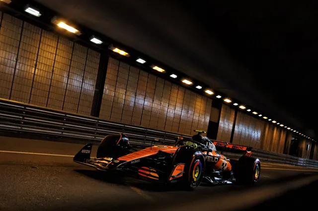 Norris makes mistake but doesn't get punished off the line in Monaco, VSC out