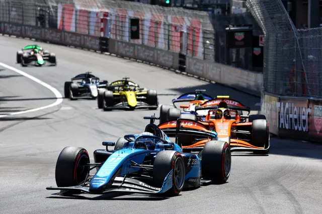 What went down during the F2 Race in Monaco